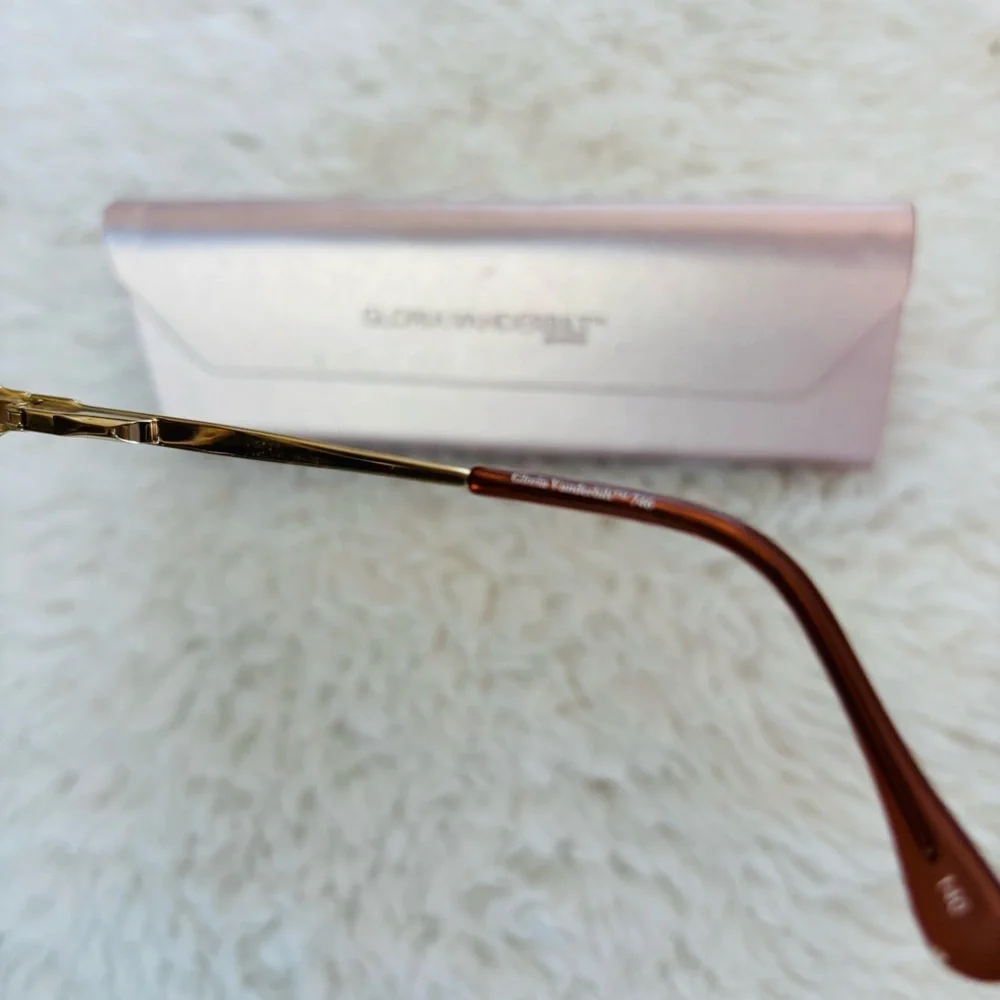 Gloria Vanderbilt Zyloware 265 Women's Multicolor Glasses Frame Only w/ case